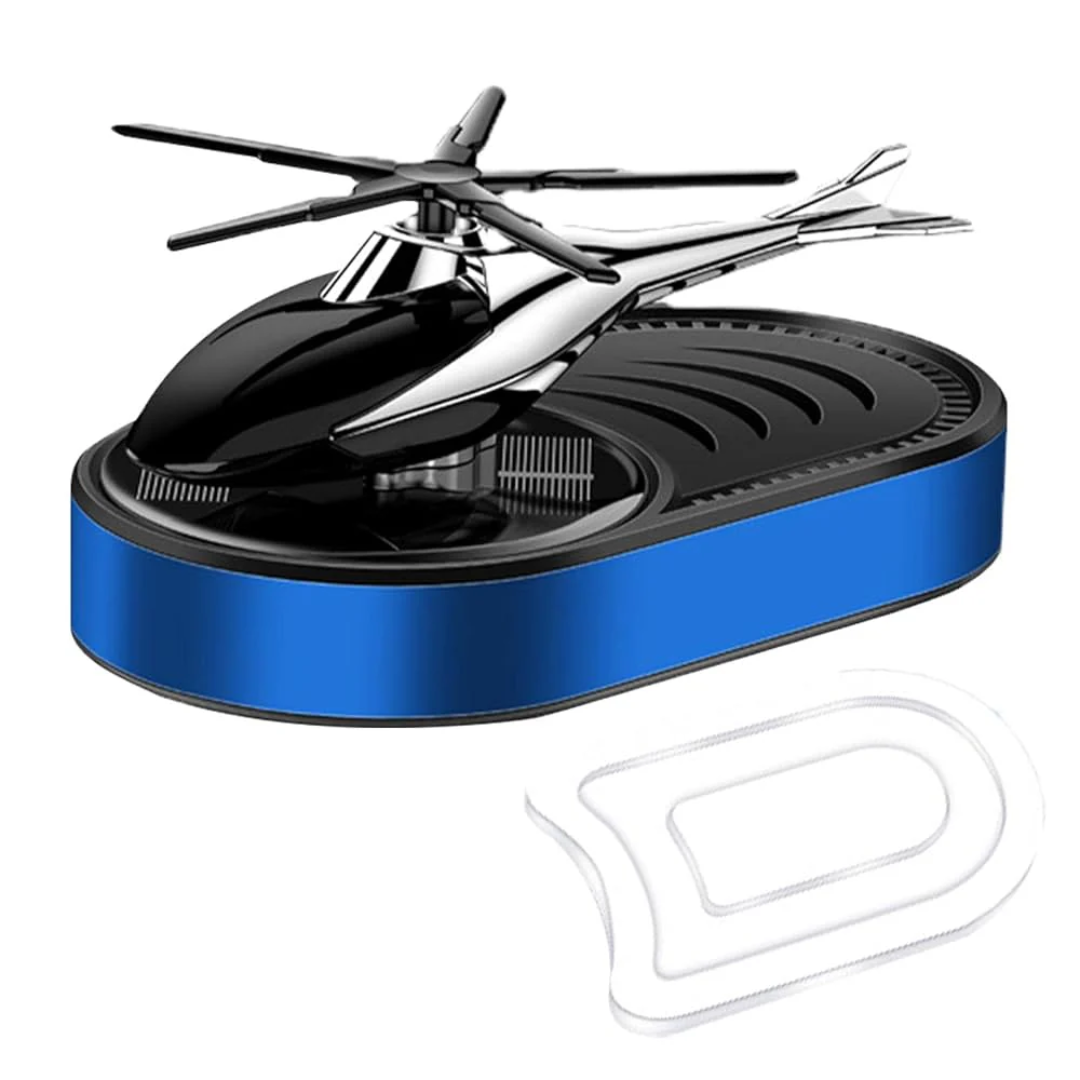 Solar Helicopter Car Perfume