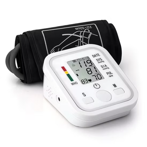 Automatic Digital BP Monitor White