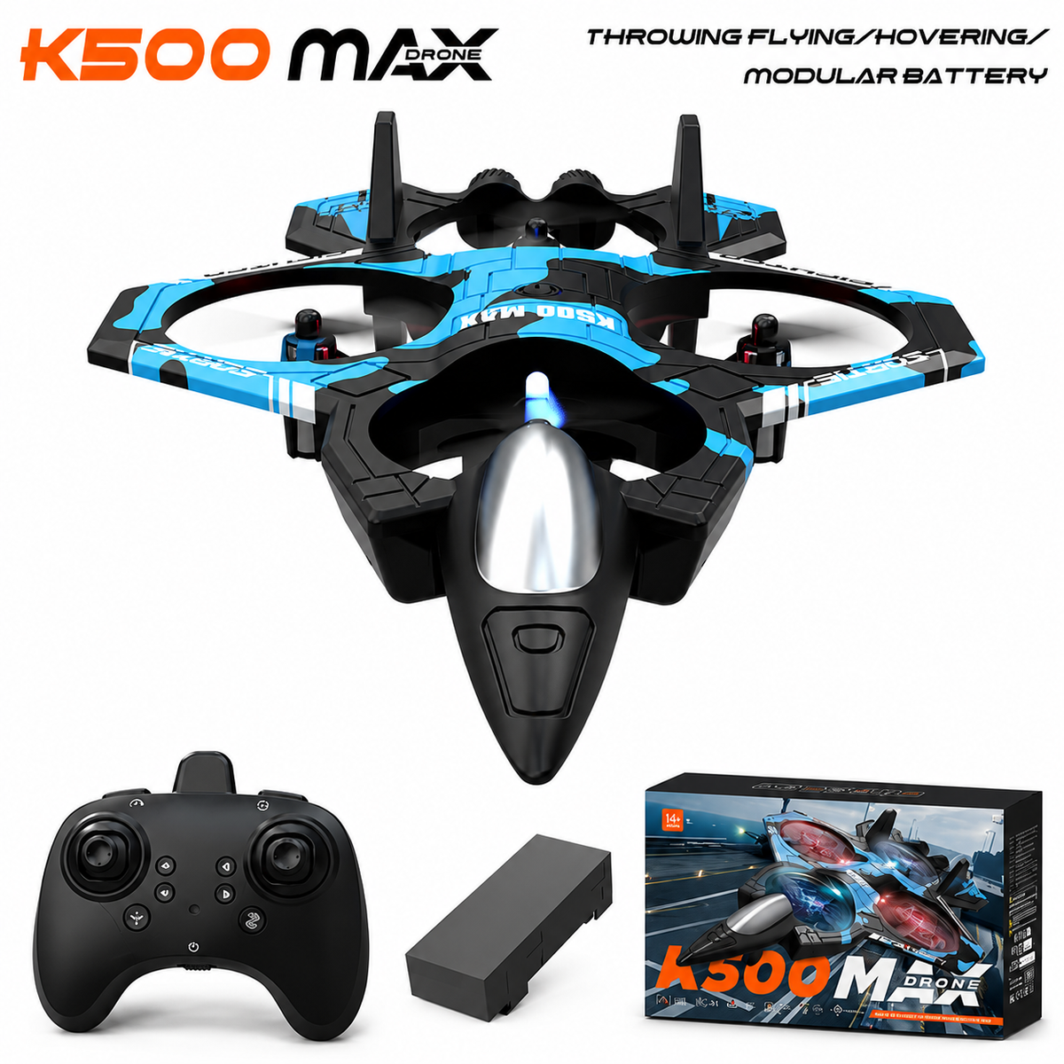 K500 MAX Remote Control Quadcopter Drone